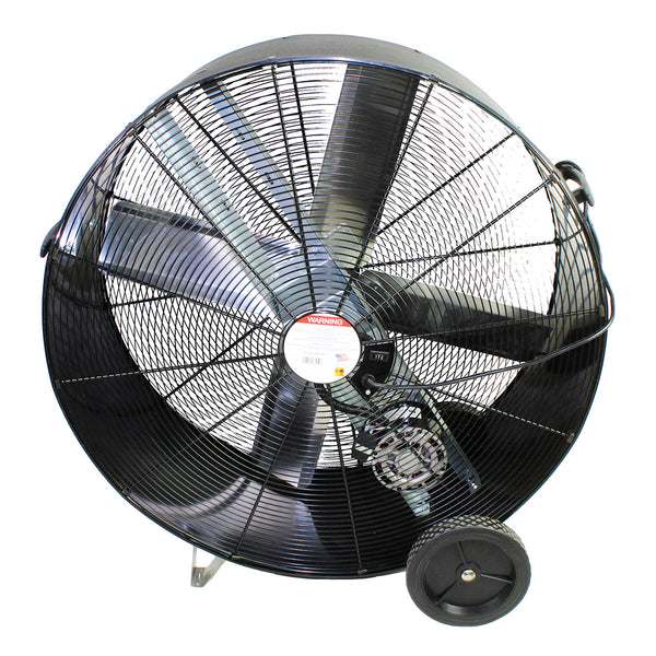 Maxx Air Pro FLEX 42 in. 2-Speed Belt Drive Drum Fan in Gray with