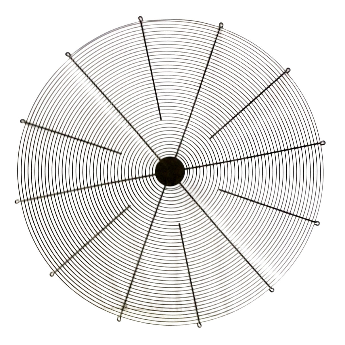 Front view of replacement grille for 36 in. drum fans.