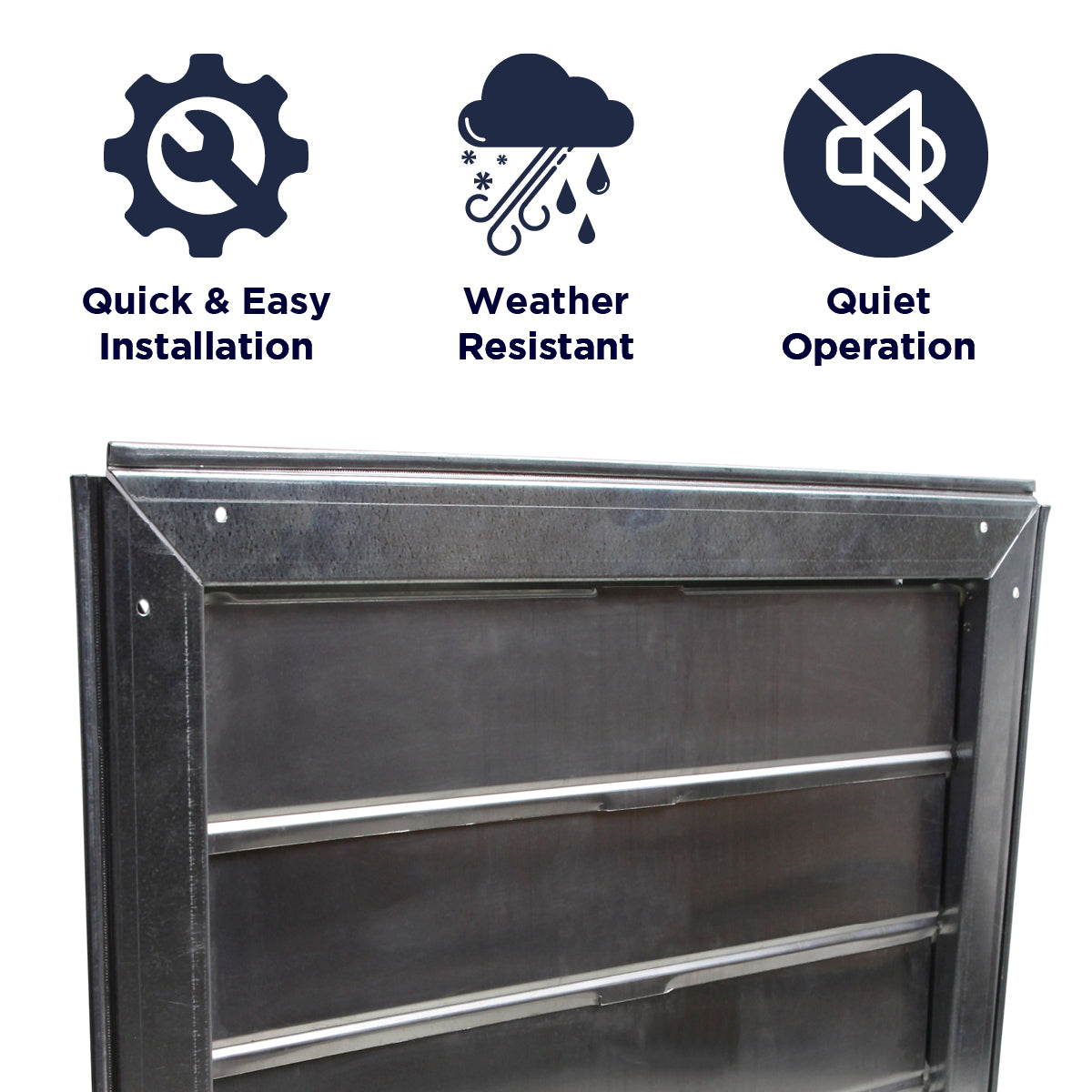 Features of the CX2121AM unit include a quick and easy install, a weather resistant construction, and quiet operation.