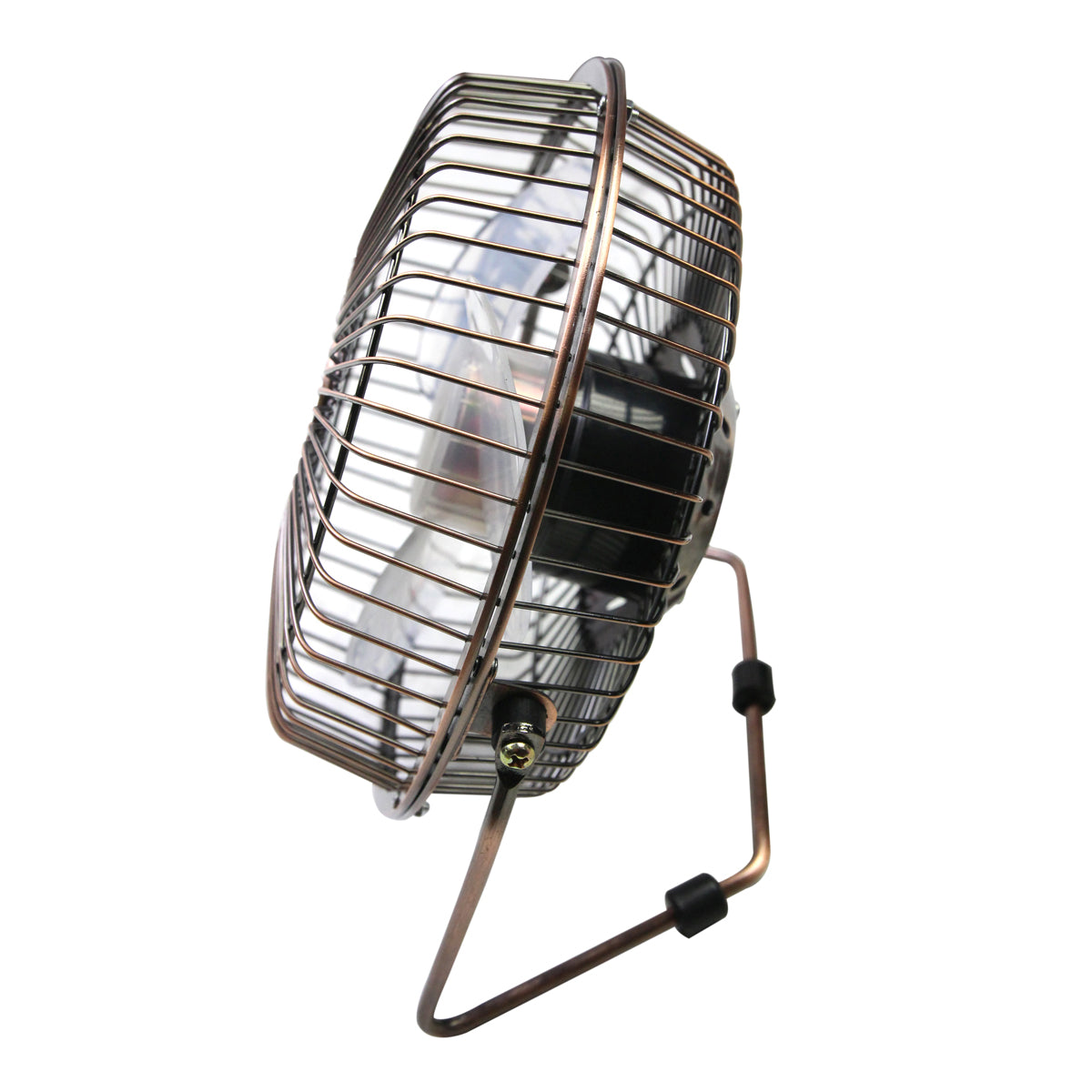Right side profile view of the 6 in. electric fan.