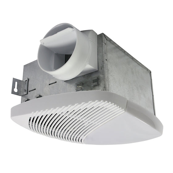 70 CFM incandescent light MS Series bath fan with 4 in. duct.