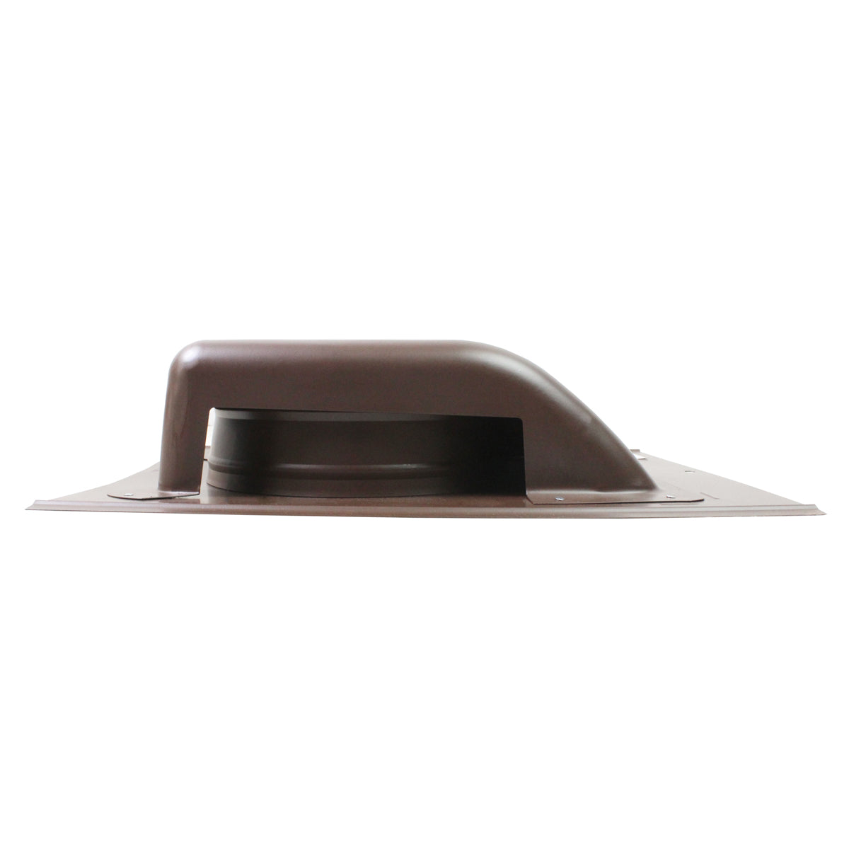 Right side profile view of the slant back vent showing the low profile design.