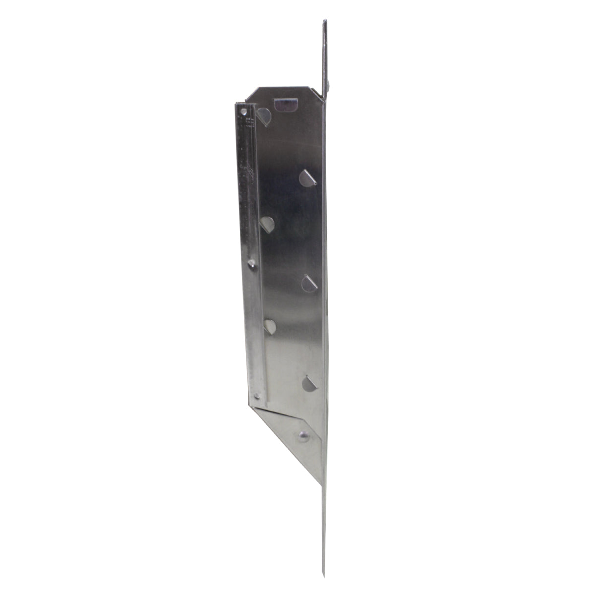 Left side view of the 8" x 8" gable louver.