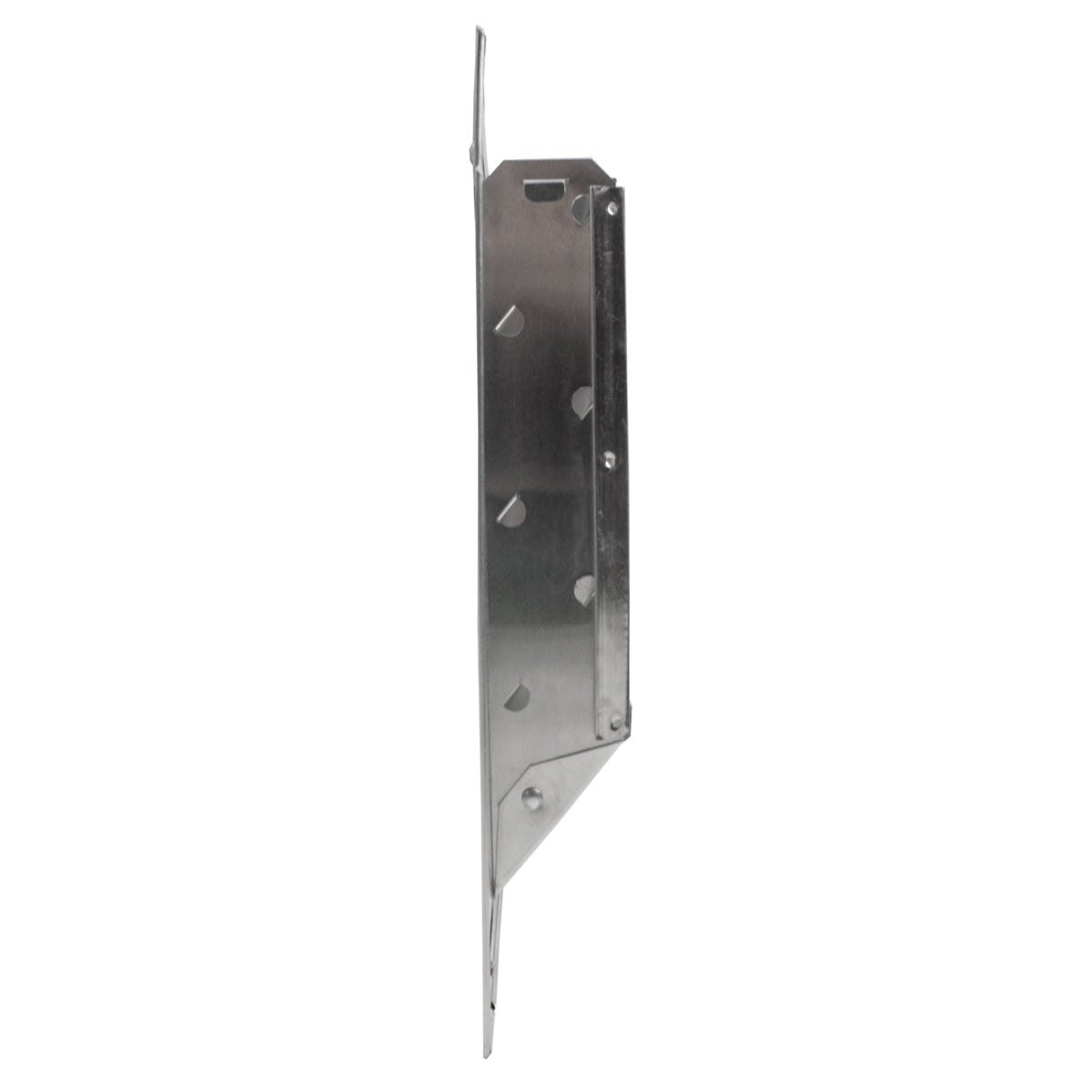 Right side view of the 8" x 8" gable louver.