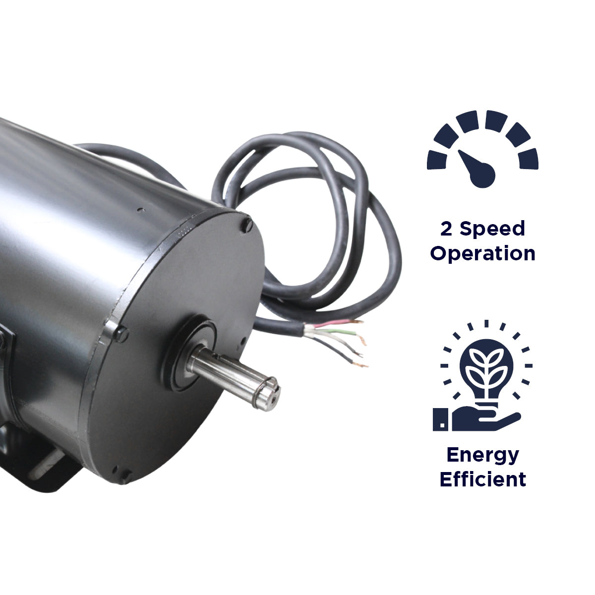 The XEEC48MB2 offers a 2 speed operation and is energy efficient.