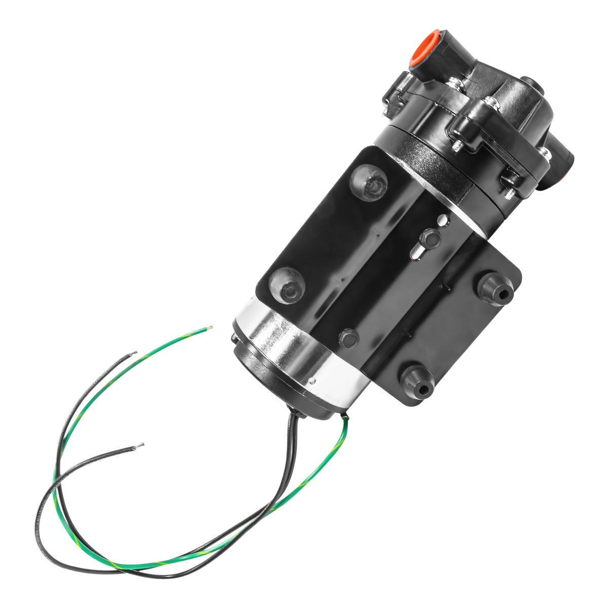 Back of the Maxx Air misting fan pump showing the bracket.