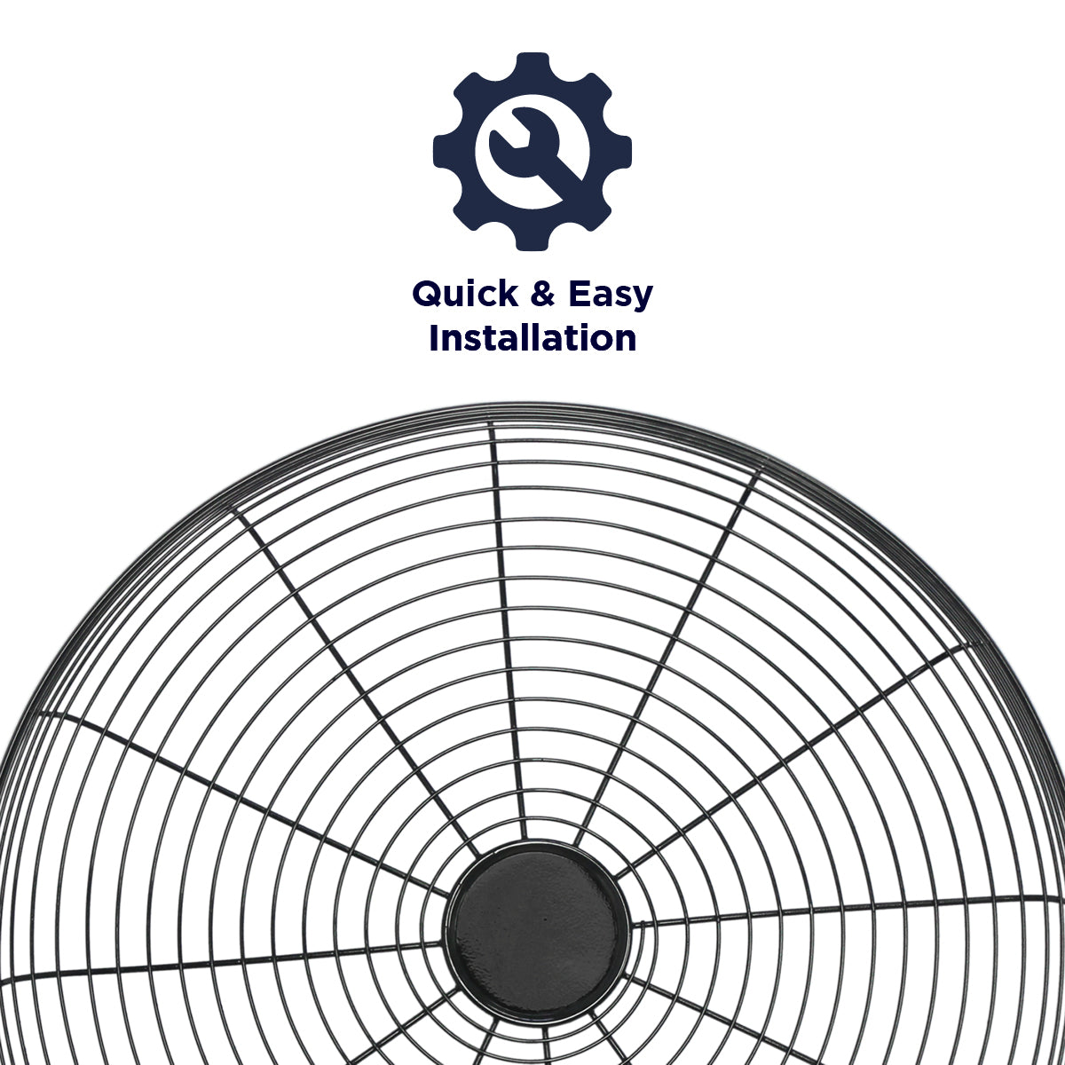 The XX18FGRILL installs quickly and easily to replace a damaged, worn, or rusted front grille.