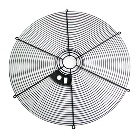 Rear grille with punch outs for switch and power cord.