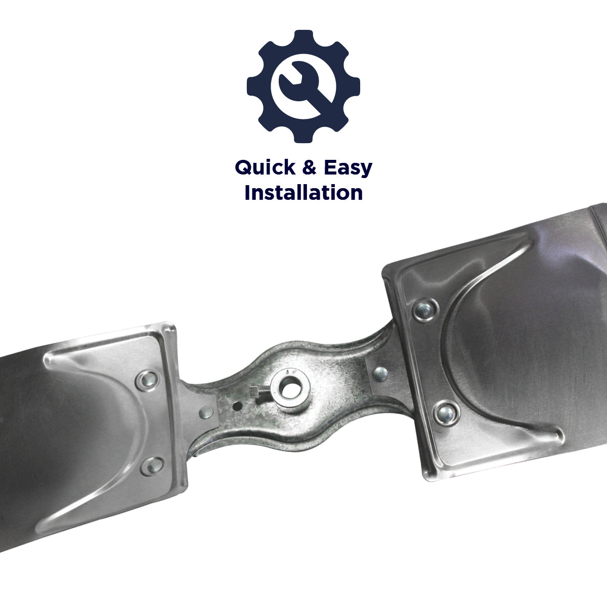 The XXCDBLDASSY18 installs quickly and easily to your misting fan with a set screw.