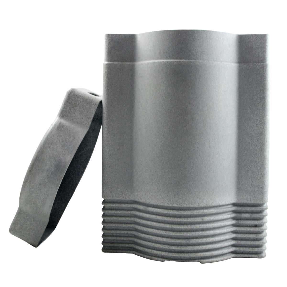 View of tank with lid removed.