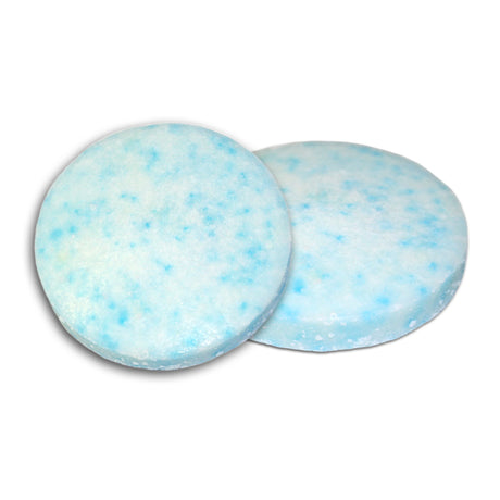 Pair of cleaning tablets.