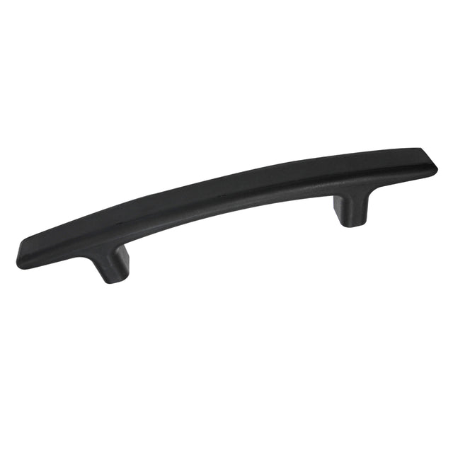 Side view of barrel fan handle.