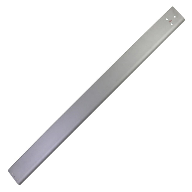 Front of the ICF96 blade in brushed nickel finish.