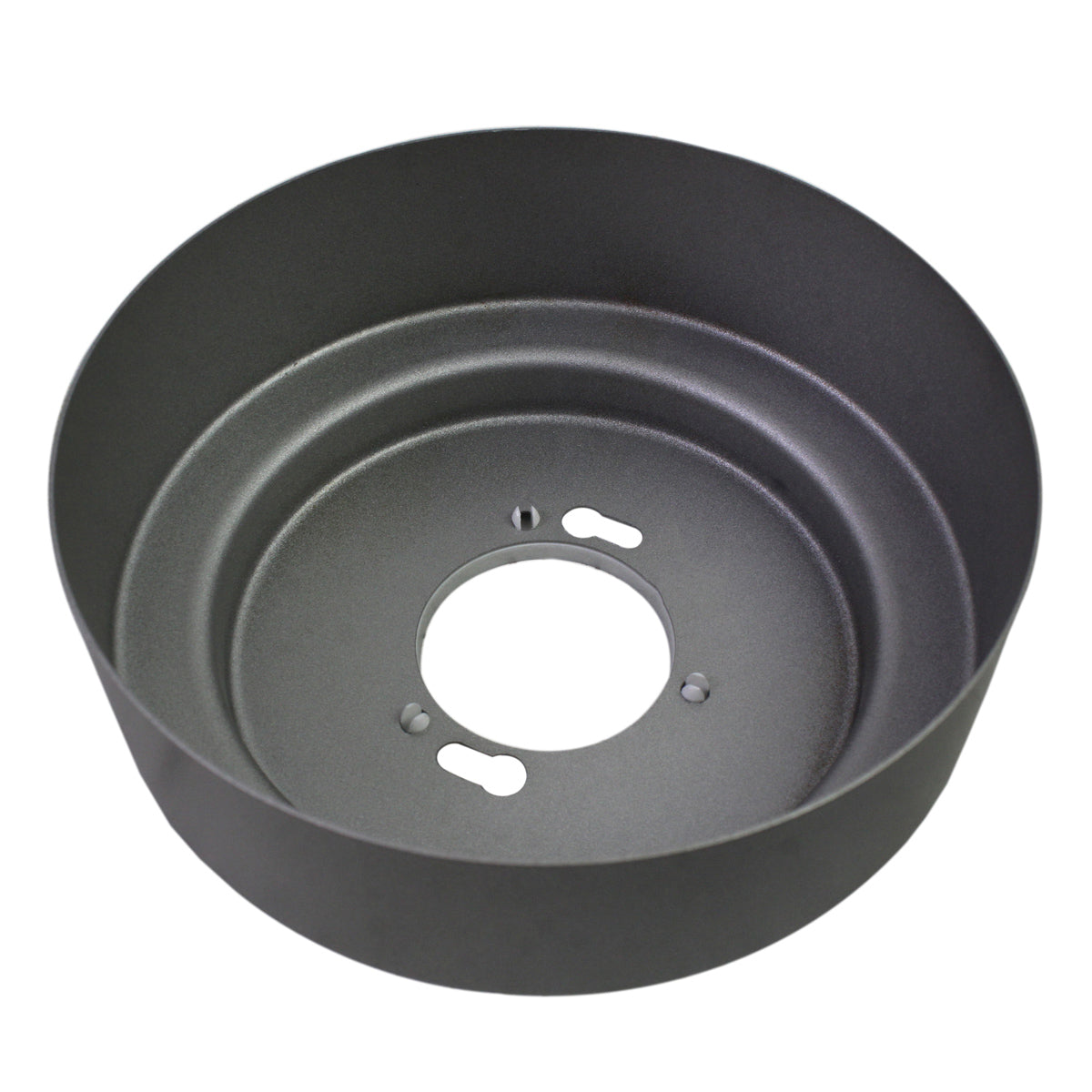 Inside of bracket cover which installs over the mounting bracket.