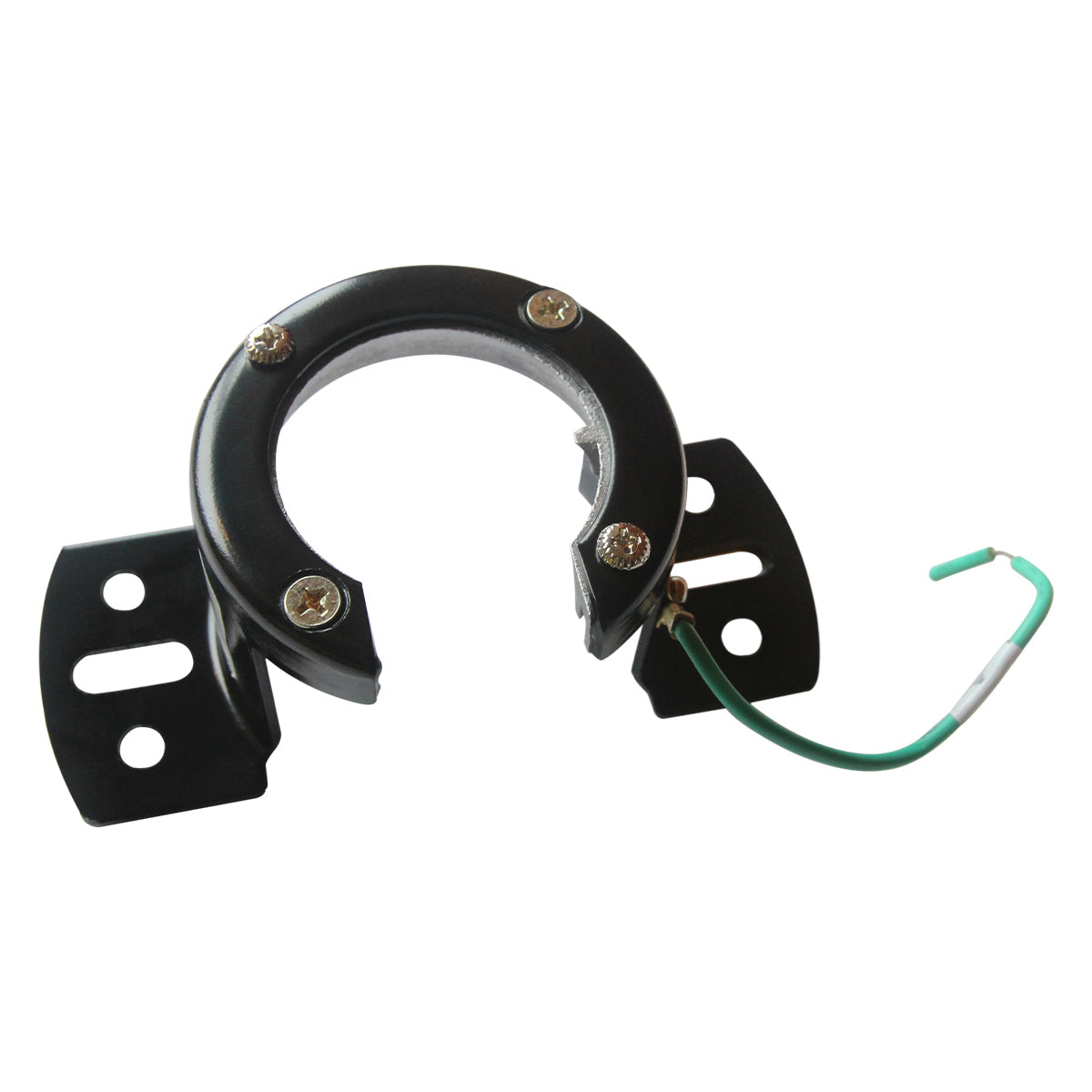 Top view of mounting bracket for ICF model ceiling fans.