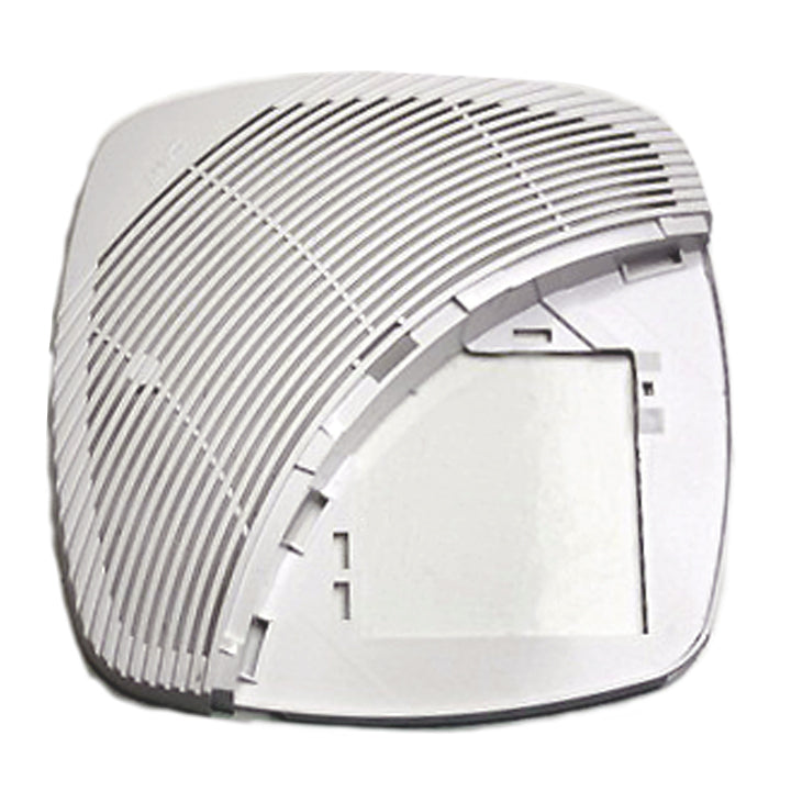 Front of grille with lens cover removed.