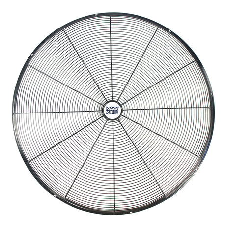 Front of 30 in. pedestal fan grille.