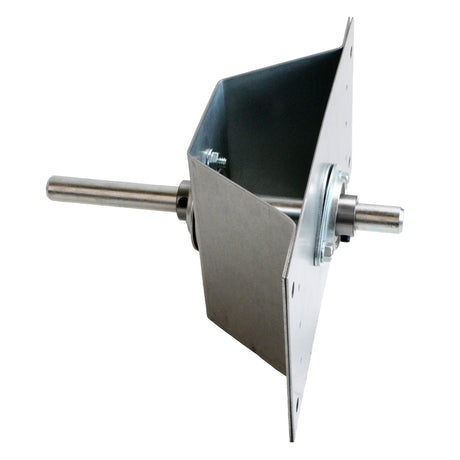 Side view of bearing plate.
