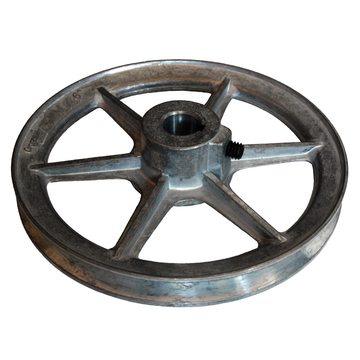 Side view of XXCASTPULLEY6.