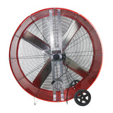 Back view of the Maxx Air BF48BDRED fan showing the 2 speed switch. 