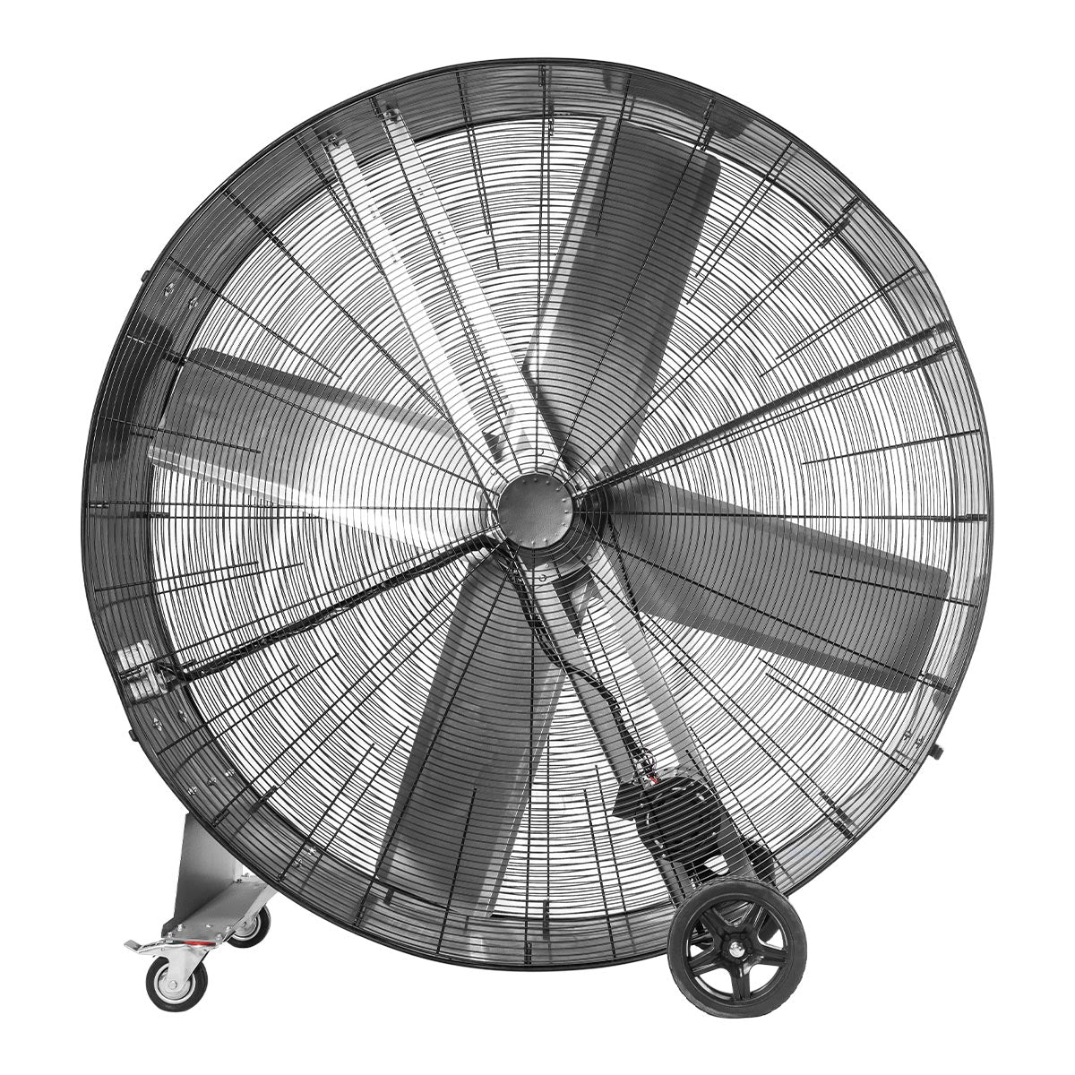 Guaranteed Dent-Free Heavy Duty 60 In. 2-Speed Belt Drive Drum Fan, Pro Flex Series