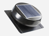 1,030 CFM Steel Solar Powered Roof Mount Attic Ventilator with Integrated 25-Watt Solar Panel