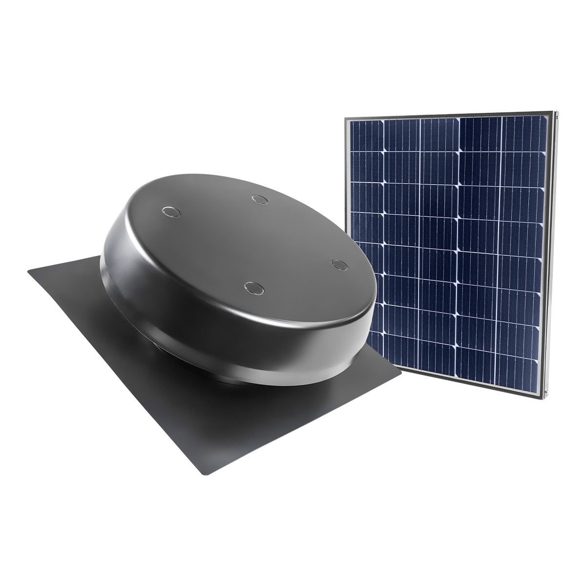 solar attic fan