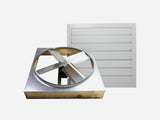 30 In. 2-Speed Direct Drive Whole House Fan with Shutter