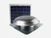 433 CFM Steel Solar Powered Roof Mount Power Attic Ventilators with Panel