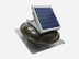433 CFM Steel Solar Powered Roof Mount Power Attic Ventilators with Mounted Panel
