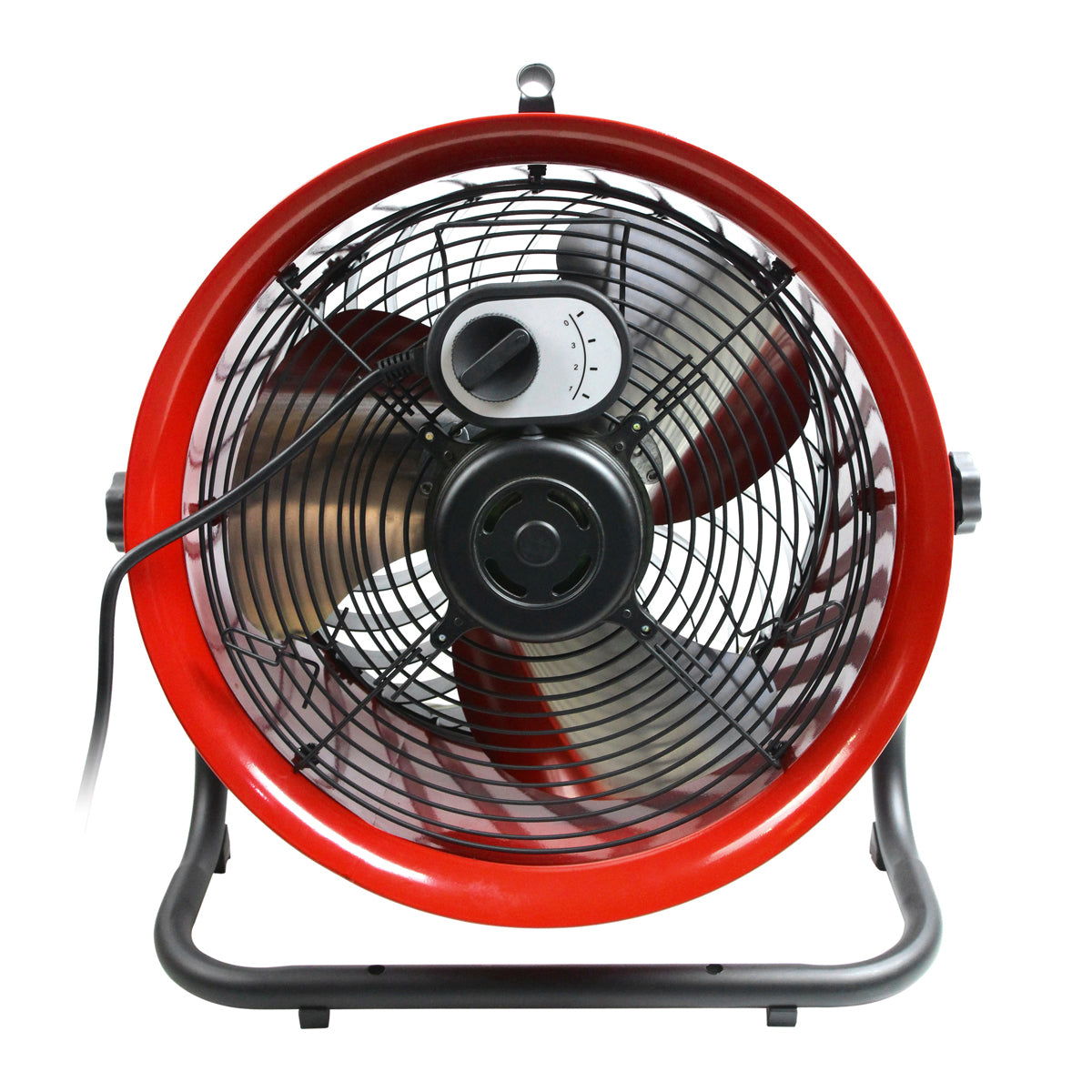 16 In. 3-Speed Tilting High Velocity Floor Fan with Steel