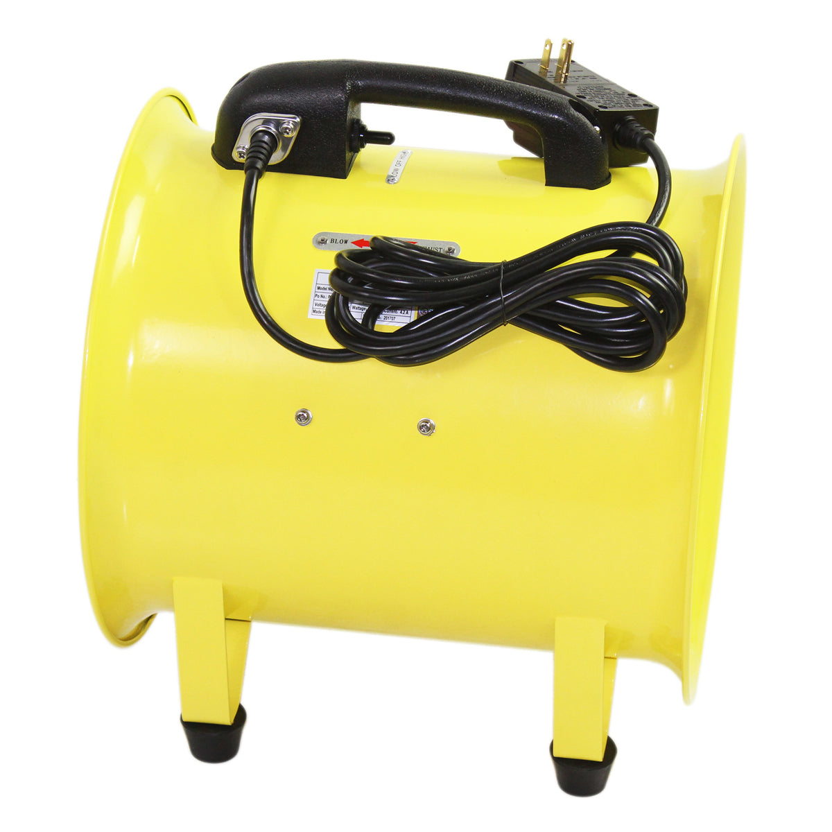 8 In. Axial Confined Space Ventilator Fan