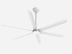 108 In. Indoor 6-Speed HVLS Ceiling Fan