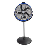 20 In. 3-Speed Tilting Outdoor Rated Pedestal Fan
