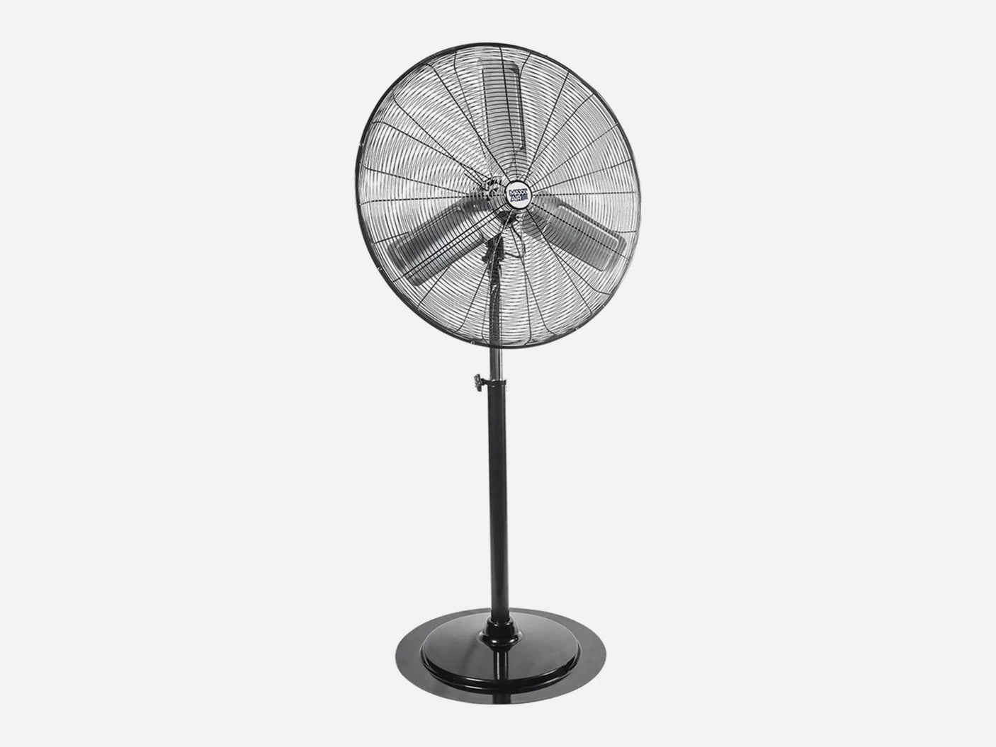 30 In. 3-Speed Adjustable Height Oscillating Pedestal Fan