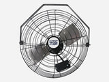 18 In. 3-Speed Tilting Wall Mount Fan with Wide Guard for Heavy-Duty Use