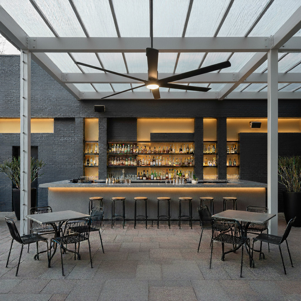 72 In. Indoor 6-Speed Ceiling Fan with Light