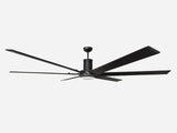 96 In. Indoor 6-Speed Ceiling Fan with Light