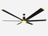 96 In. Indoor 6-Speed Ceiling Fan with Light