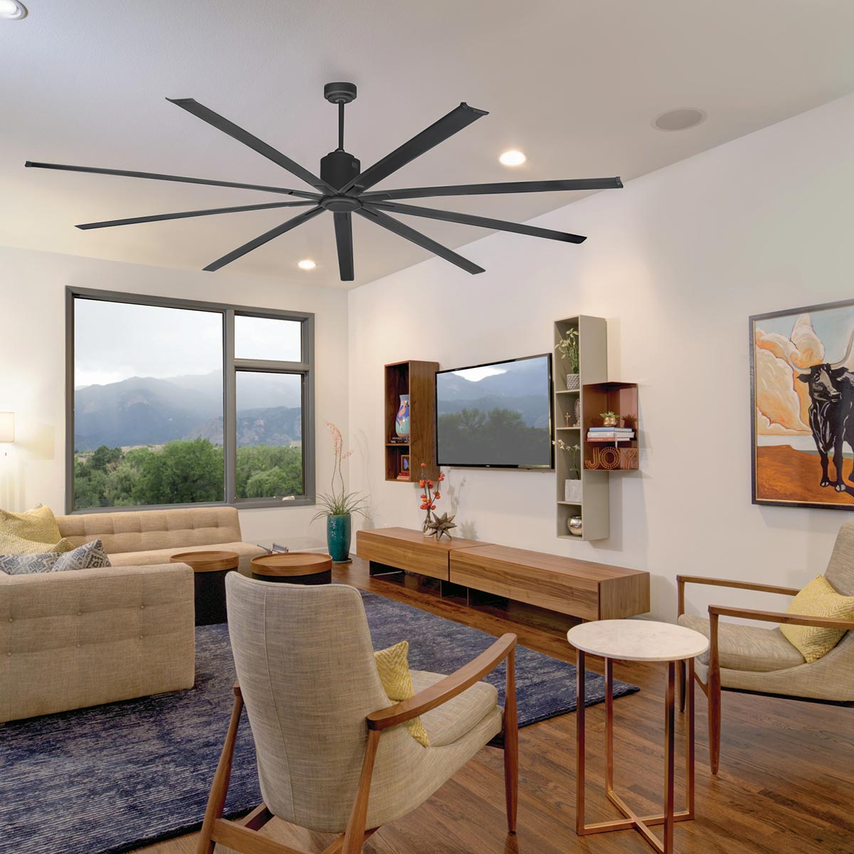 96 In. Indoor 6-Speed Ceiling Fan