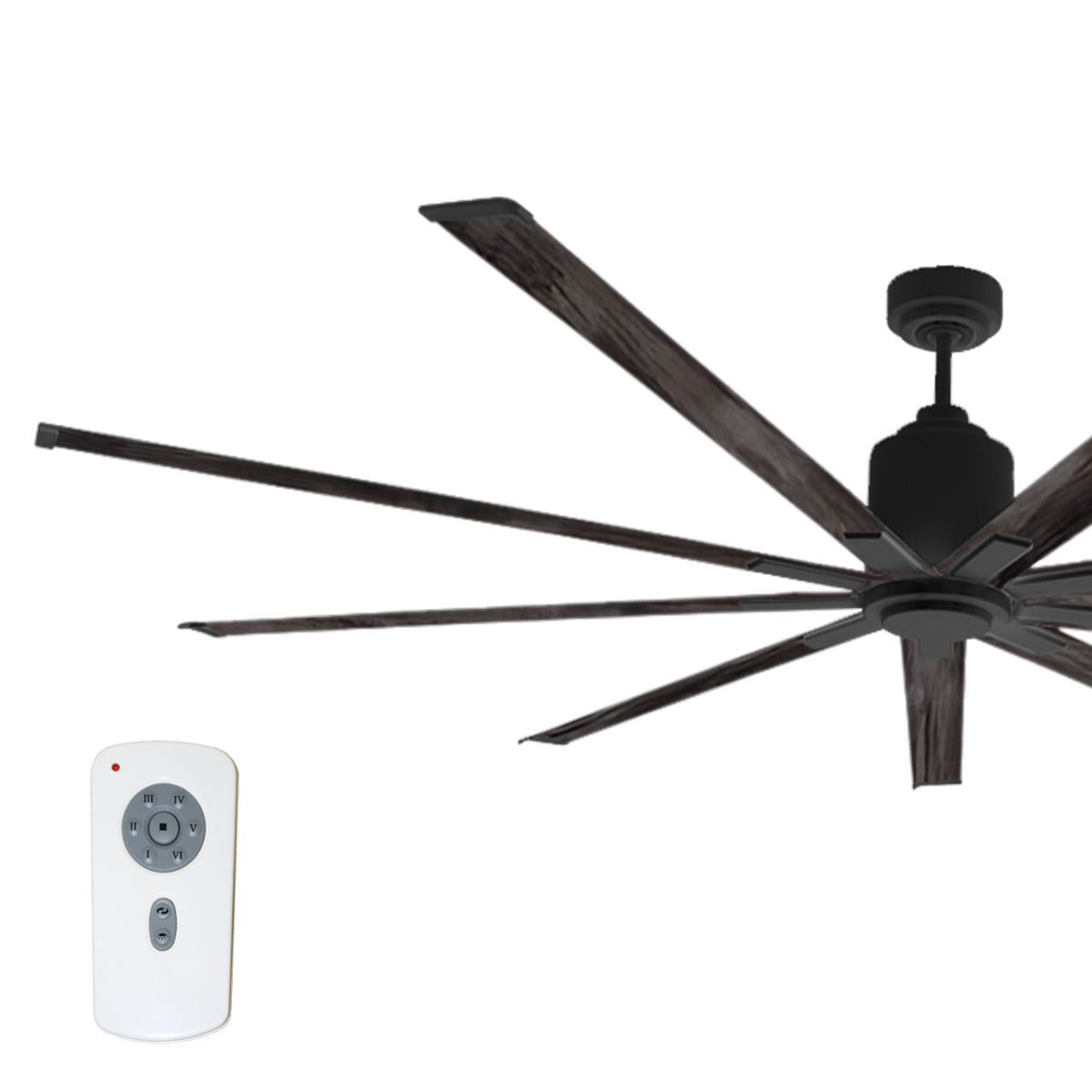 96 In. Indoor 6-Speed Ceiling Fan