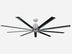 96 In. Indoor 6-Speed Ceiling Fan