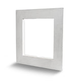 Angled view of the IF14FRAME-R showing the white primed plywood mounting surface.