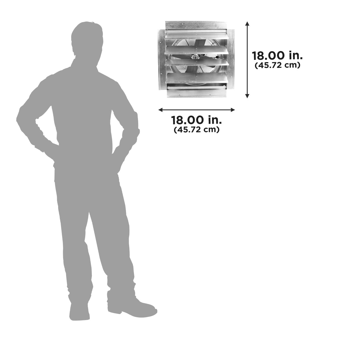 The dimensions of IF14 is 18 inches x 18 inches. 