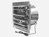 18 In. Heavy Duty Exhaust Fan, High Performance Totally Enclosed Motor