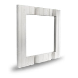 Adapter Frame for 18 In. Exhaust Fans - R-Panel Metal Building Installation (IF18/IF18R)