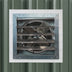 Adapter Frame for 18 In. Exhaust Fans - R-Panel Metal Building Installation (IF18/IF18R)