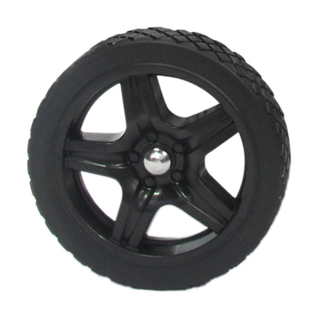 Side view of 7 in. wheel.