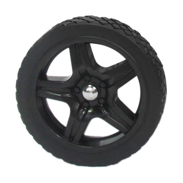 9" single black wheel for Maxx Air barrel fans.