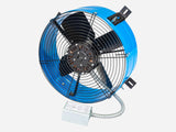 Premium 1,600 CFM Gable Mount Power Attic Ventilator in Blue